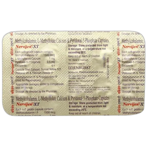 nervijen xt capsule 10's